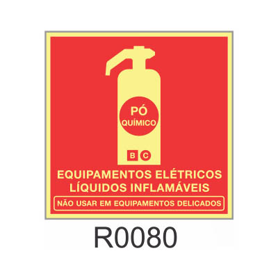 Placa de sinalização