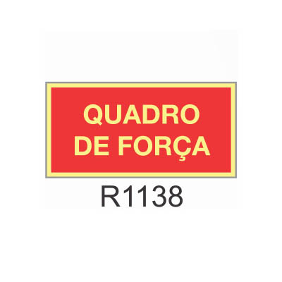 Placa de sinalização
