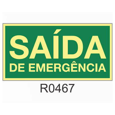 Placa de sinalização